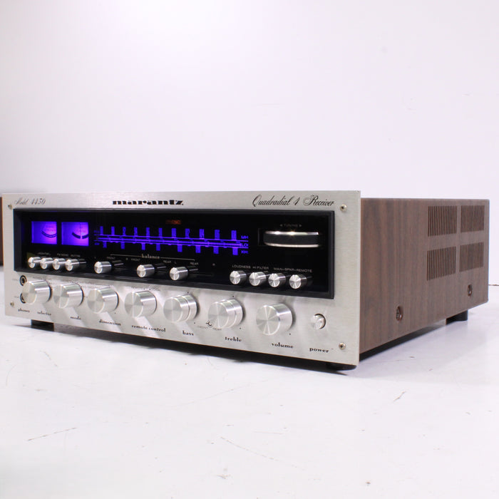 Marantz 4430 Quadradial Receiver Silver Face 30WPC 4-Channel-Audio & Video Receivers-SpenCertified-vintage-refurbished-electronics