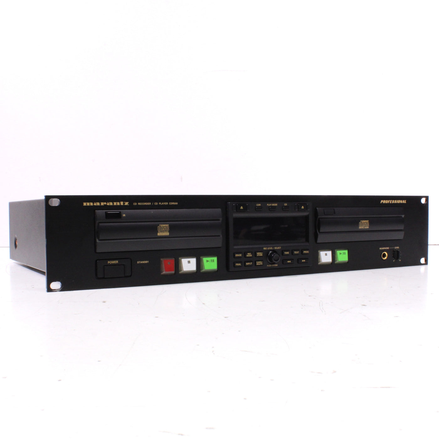 Marantz CDR500/U1B Professional Dual CD Recorder Rack Mount (2000 ...