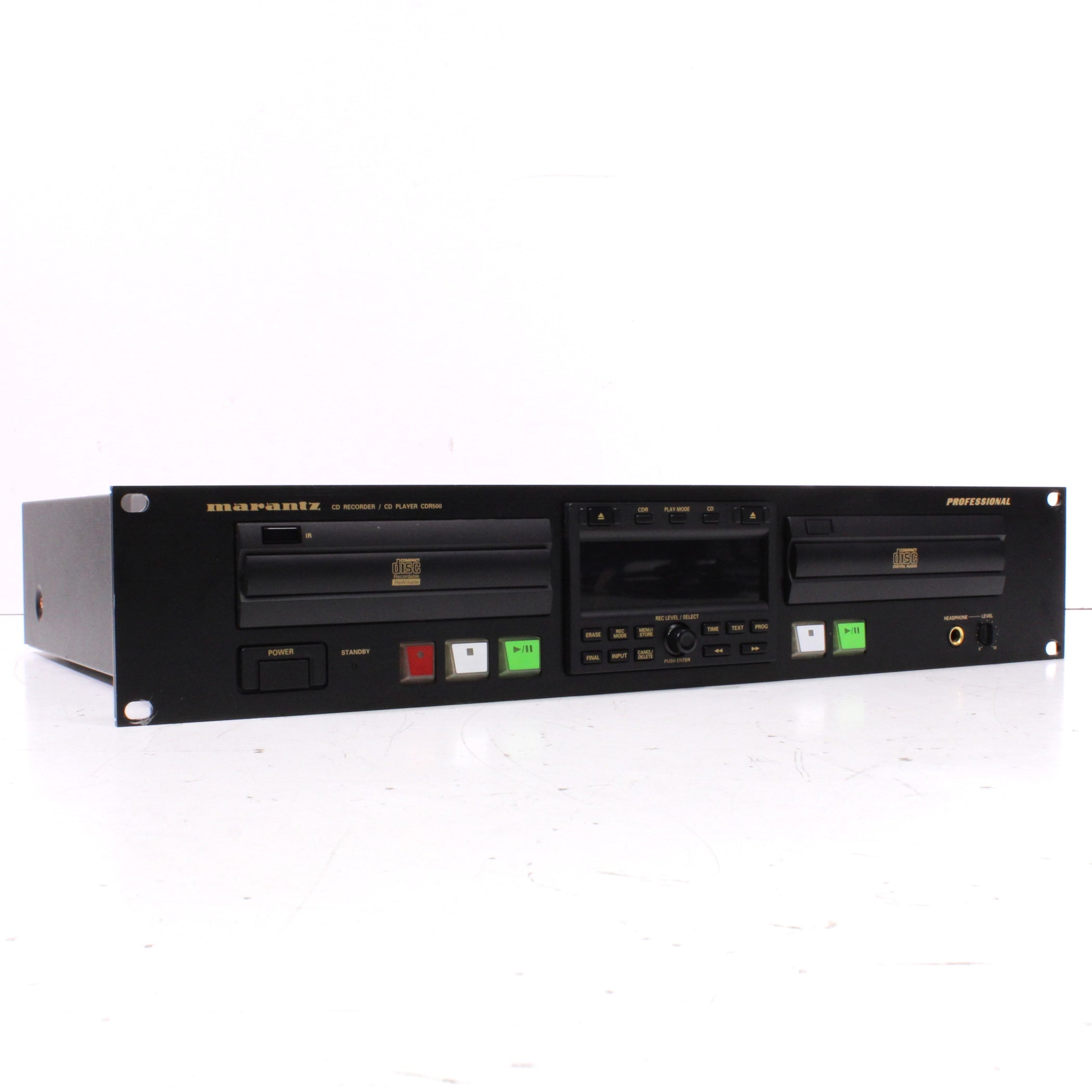 Marantz CDR500/U1B Professional Dual CD Recorder Rack Mount (2000 ...