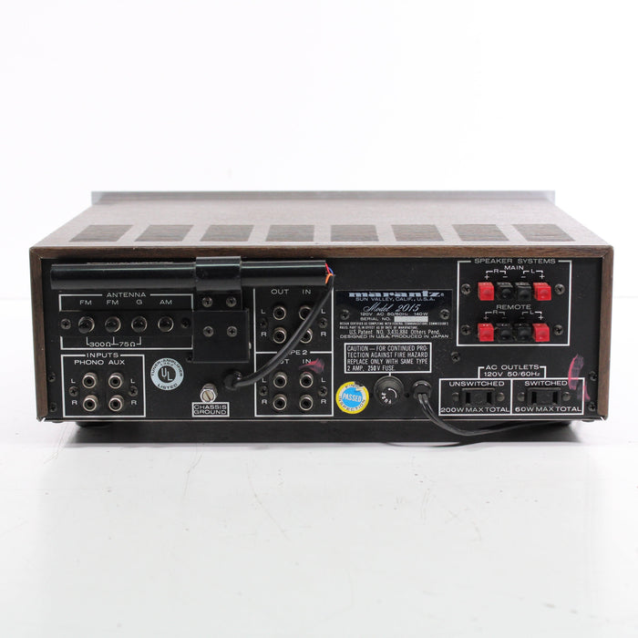 Marantz Model 2015 Vintage Stereophonic Receiver (1974)-Audio & Video Receivers-SpenCertified-vintage-refurbished-electronics