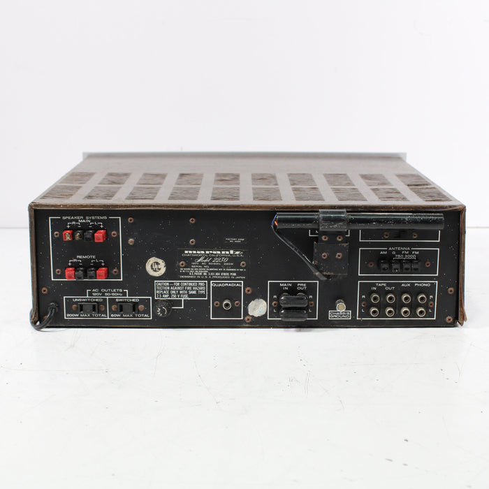 Marantz Model 2230 Vintage Stereophonic Receiver (1972) (AS IS)-Audio & Video Receivers-SpenCertified-vintage-refurbished-electronics