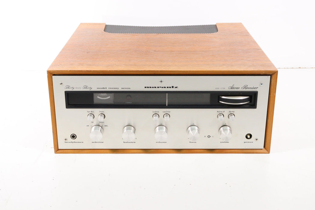 Marantz Model 27 Vintage AM FM Stereo Receiver (AS IS)-Audio & Video Receivers-SpenCertified-vintage-refurbished-electronics