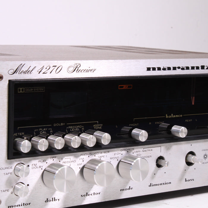 Marantz Model 4270 Stereo Receiver 2+Quadradial 4 with Phono-Audio & Video Receivers-SpenCertified-vintage-refurbished-electronics