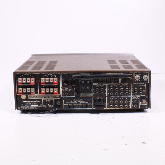 Marantz Model 4270 Stereo Receiver 2+Quadradial 4 with Phono-Audio & Video Receivers-SpenCertified-vintage-refurbished-electronics