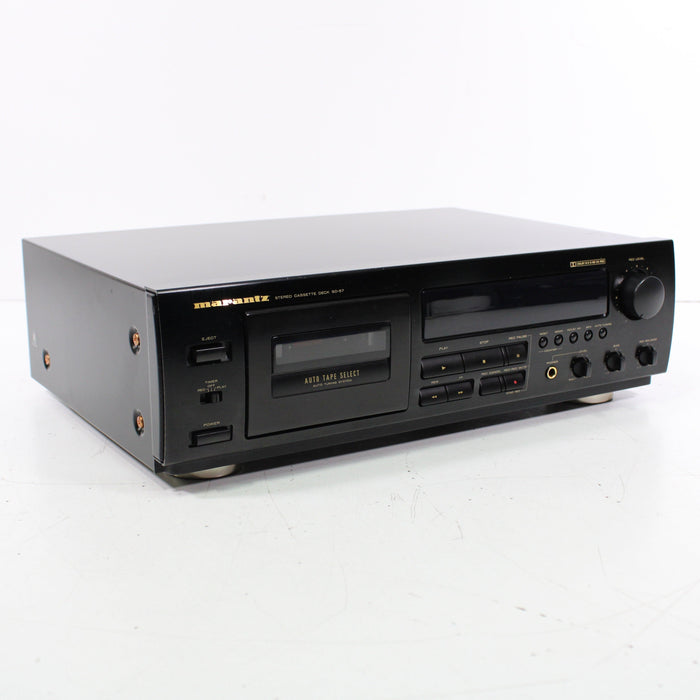 Marantz SD-57 Single Stereo Cassette Deck Dolby B-C-S NR HX Pro (1997)-Cassette Players & Recorders-SpenCertified-vintage-refurbished-electronics