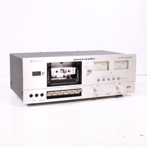 Marantz SD1020 Stereo Cassette Deck Silver Face Dolby NR 1981 (AS-IS)-Cassette Players & Recorders-SpenCertified-vintage-refurbished-electronics