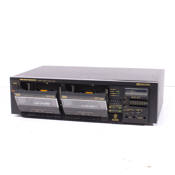 Marantz SD155 Double Cassette Deck Dolby B/C Noise Reduction (1985)-Cassette Players & Recorders-SpenCertified-vintage-refurbished-electronics