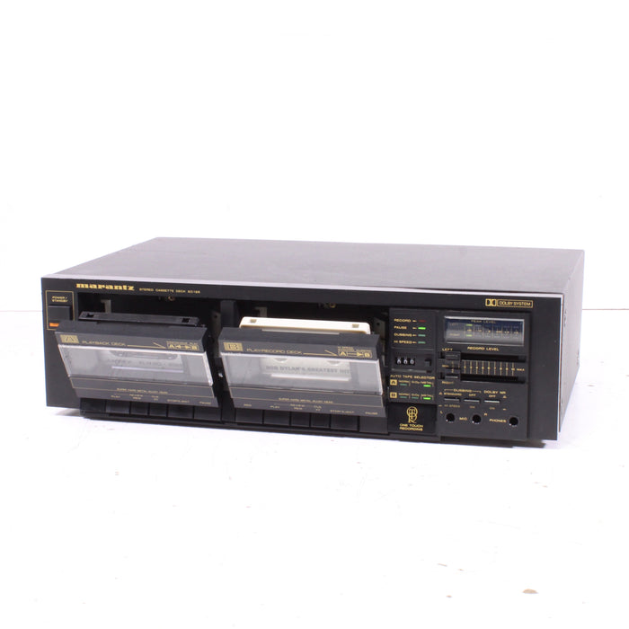 Marantz SD155 Double Cassette Deck Dolby B/C Noise Reduction (1985)-Cassette Players & Recorders-SpenCertified-vintage-refurbished-electronics