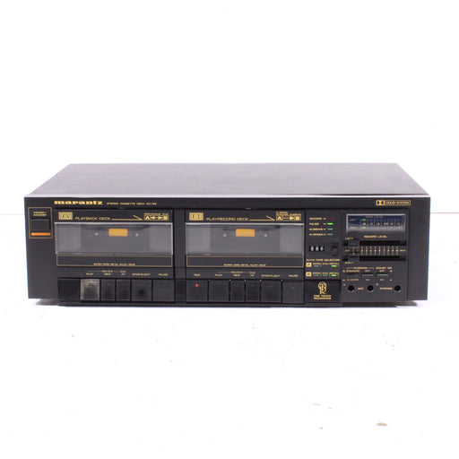 Marantz SD155 Double Cassette Deck Dolby B/C Noise Reduction (1985)-Cassette Players & Recorders-SpenCertified-vintage-refurbished-electronics