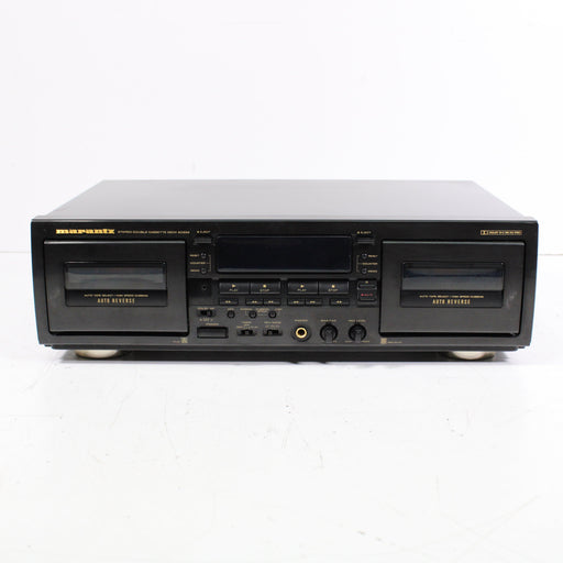 Marantz SD555 Stereo Double Cassette Deck Auto Reverse (AS IS)-Cassette Players & Recorders-SpenCertified-vintage-refurbished-electronics