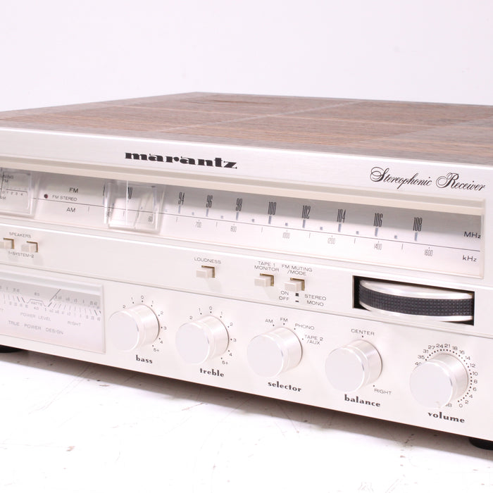 Marantz SR1000 Stereophonic Receiver AM/FM Stereo Silver Face-Audio & Video Receivers-SpenCertified-vintage-refurbished-electronics