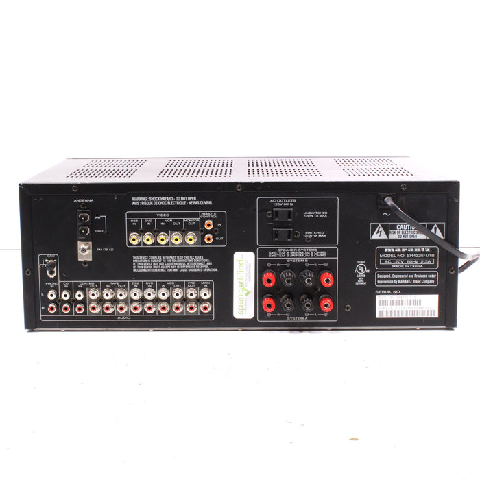 Marantz SR4320 AM/FM Stereo Receiver 80W (2003-07) (NO REMOTE)-Audio & Video Receivers-SpenCertified-vintage-refurbished-electronics