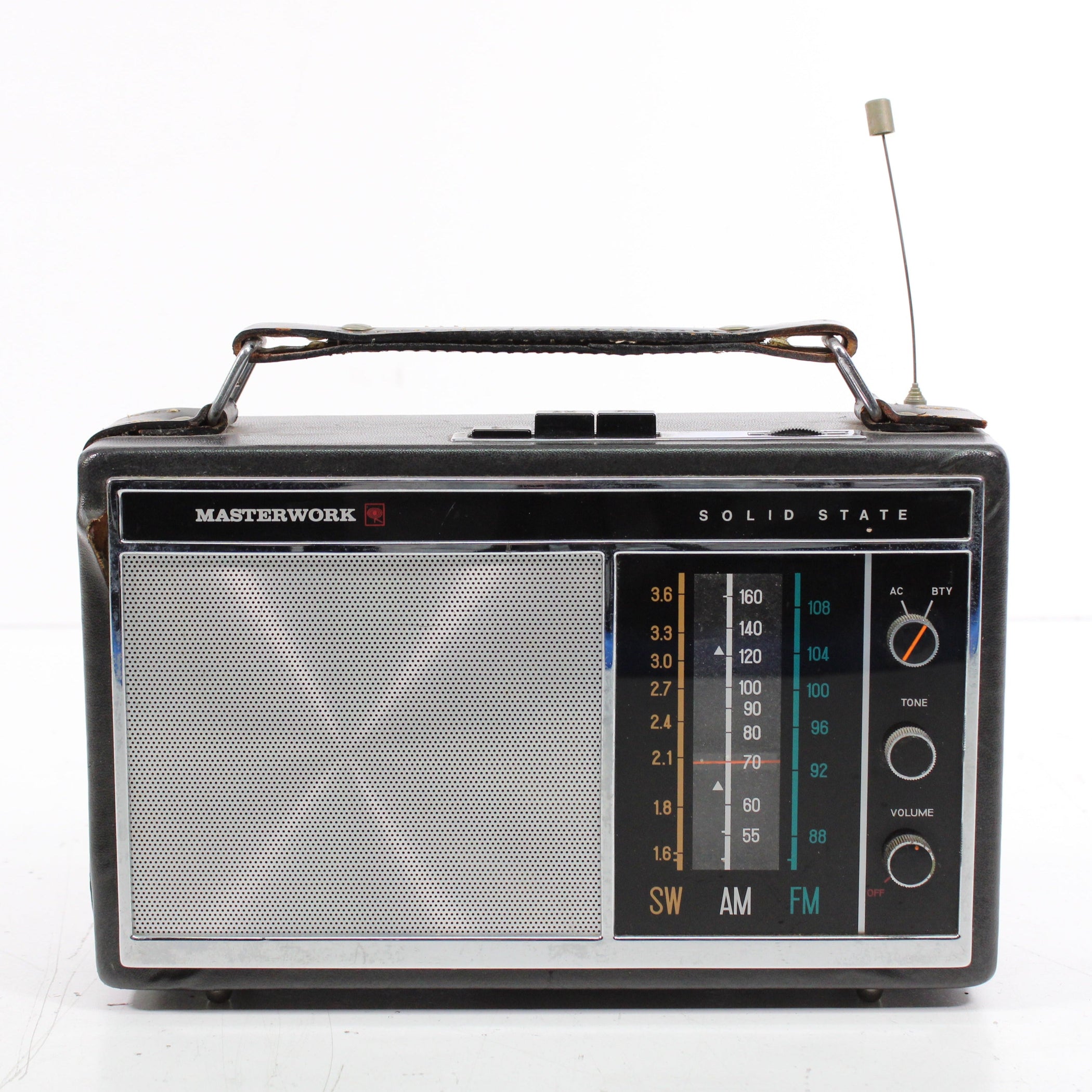 Masterwork Vintage Solid State AM FM SW Shortwave Radio — SpenCertified