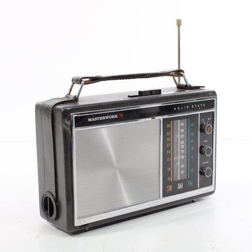 Masterwork Vintage Solid State AM FM SW Shortwave Radio-Radios-SpenCertified-vintage-refurbished-electronics