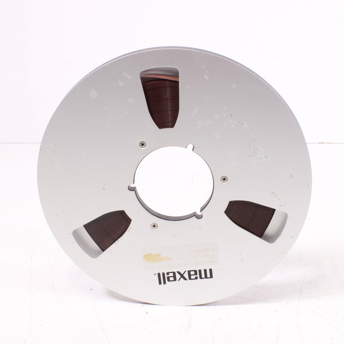 Maxell 10" 1/4" Reel-to-Reel Take-Up Reel NAB Hub (NO BOX)-Reel-to-Reel Tape-SpenCertified-vintage-refurbished-electronics