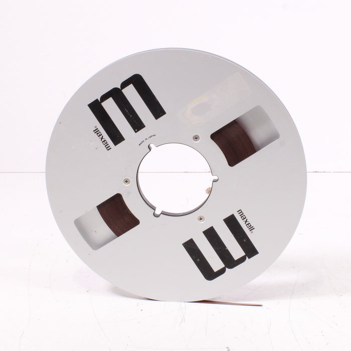 Maxell 10" 1/4" Reel-to-Reel Take-Up Reel NAB Hub (NO BOX)-Reel-to-Reel Tape-SpenCertified-vintage-refurbished-electronics