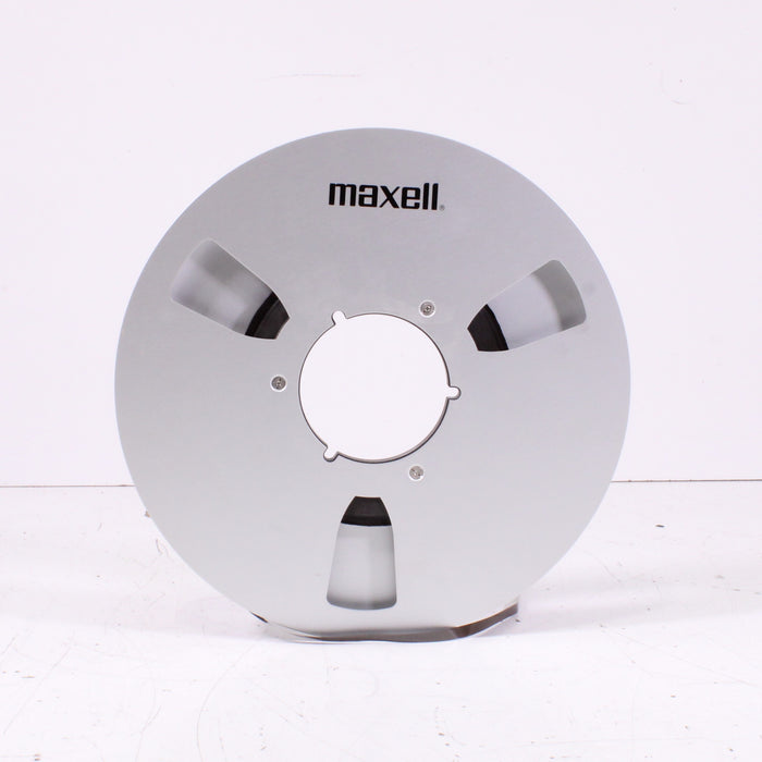 Maxell 10.5" Vintage Aluminum Metal NAB Take-Up Reel-Reel-to-Reel Tape-SpenCertified-vintage-refurbished-electronics