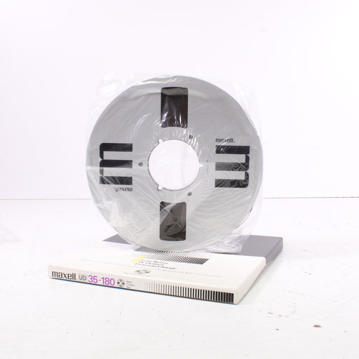 Maxell UD 35-180 Reel-to-Reel Recording Tape Metal Precision Reel Low-Noise Hi-Output (Sealed)-Reel-to-Reel Accessories-SpenCertified-vintage-refurbished-electronics