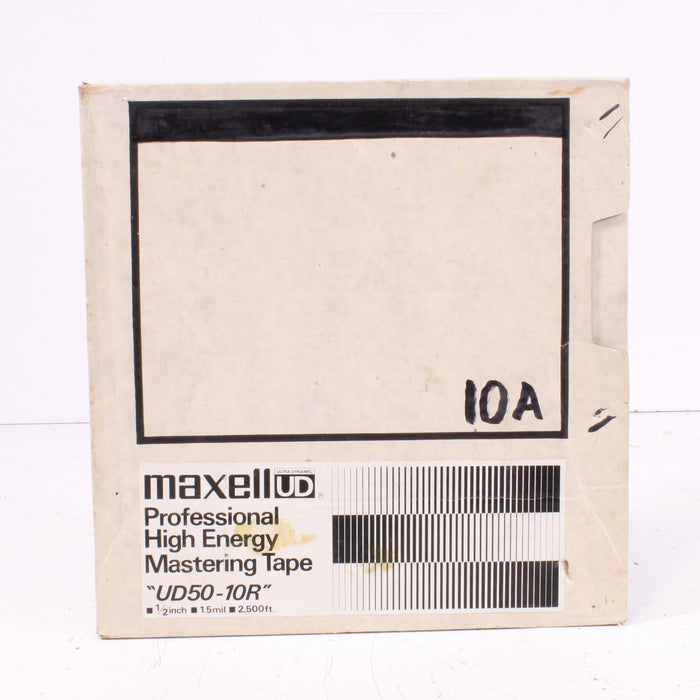 Maxell UD50-10R UD Professional High Energy Mastering Tape 10.5" Reel-Reel-to-Reel Tape-SpenCertified-vintage-refurbished-electronics