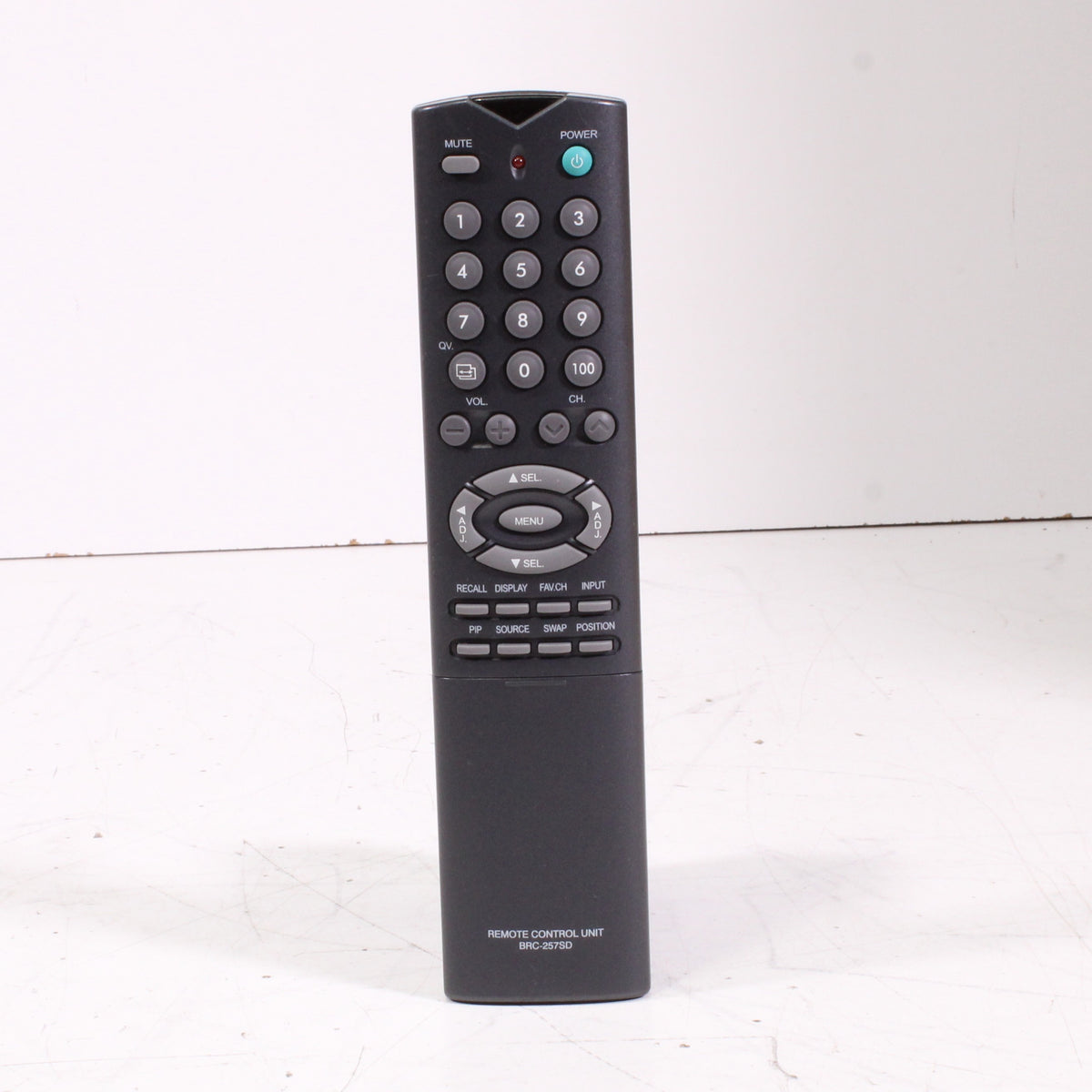 Maxent BRC-257SD Remote Control for TV MX-37X3 and More — SpenCertified