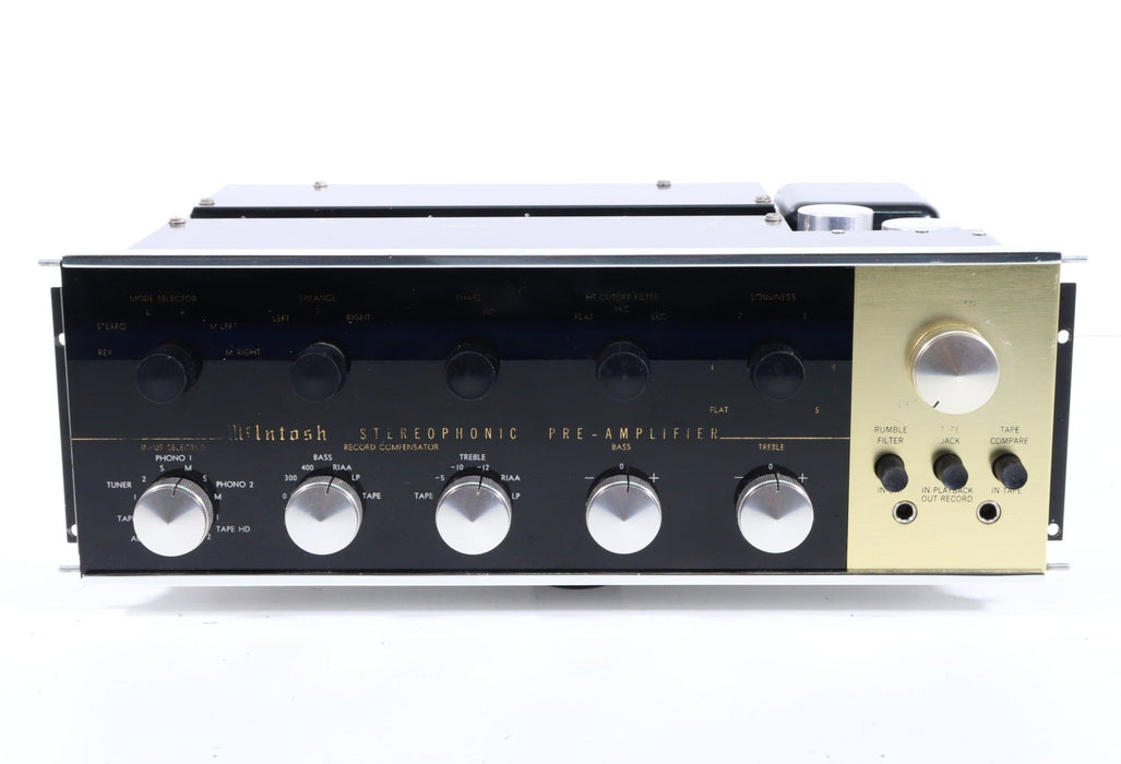 McIntosh C20 Super Rare Stereophonic Tube Preamplifier-Preamps-SpenCertified-vintage-refurbished-electronics