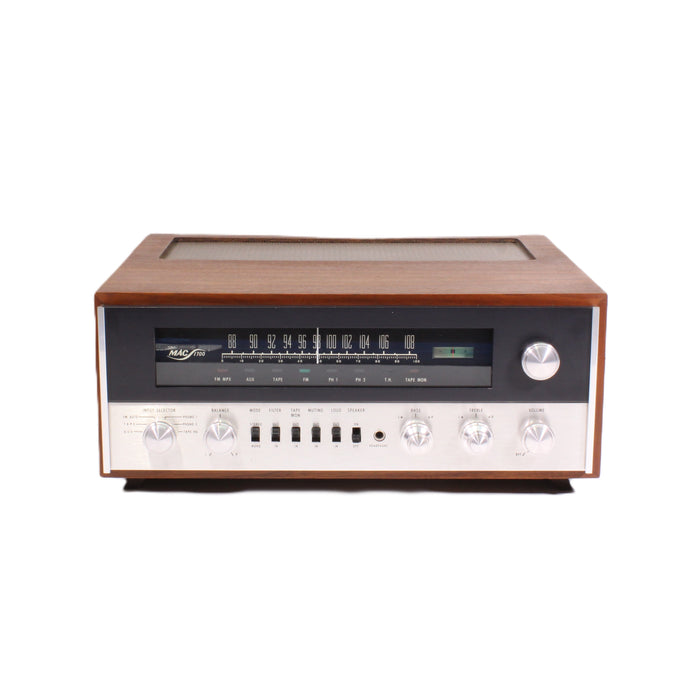 McIntosh MAC1700 RARE Vintage 2-Channel Hybrid Stereo Receiver Wood Case (1967-73)-Audio & Video Receivers-SpenCertified-vintage-refurbished-electronics