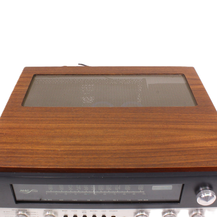 McIntosh MAC1700 RARE Vintage 2-Channel Hybrid Stereo Receiver Wood Case (1967-73)-Audio & Video Receivers-SpenCertified-vintage-refurbished-electronics
