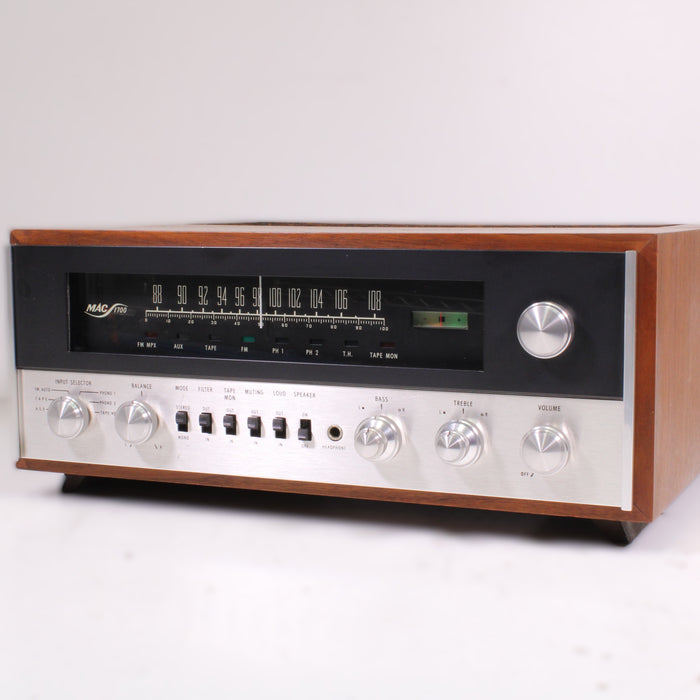 McIntosh MAC1700 RARE Vintage 2-Channel Hybrid Stereo Receiver Wood Case (1967-73)-Audio & Video Receivers-SpenCertified-vintage-refurbished-electronics