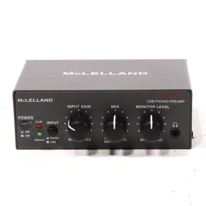 McLelland UP-2.0 USB Phono Preamp Preamplifier-Phono Preamps-SpenCertified-vintage-refurbished-electronics