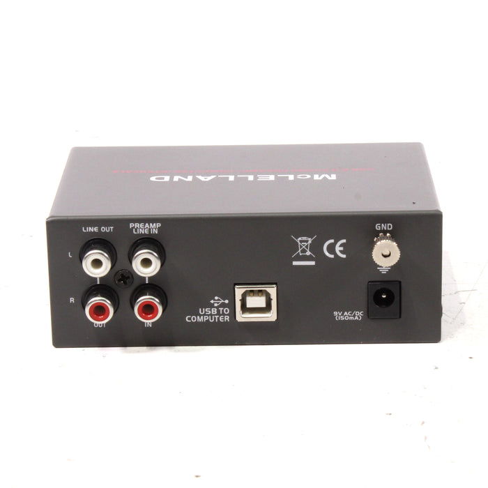 McLelland UP-2.0 USB Phono Preamp Preamplifier-Phono Preamps-SpenCertified-vintage-refurbished-electronics