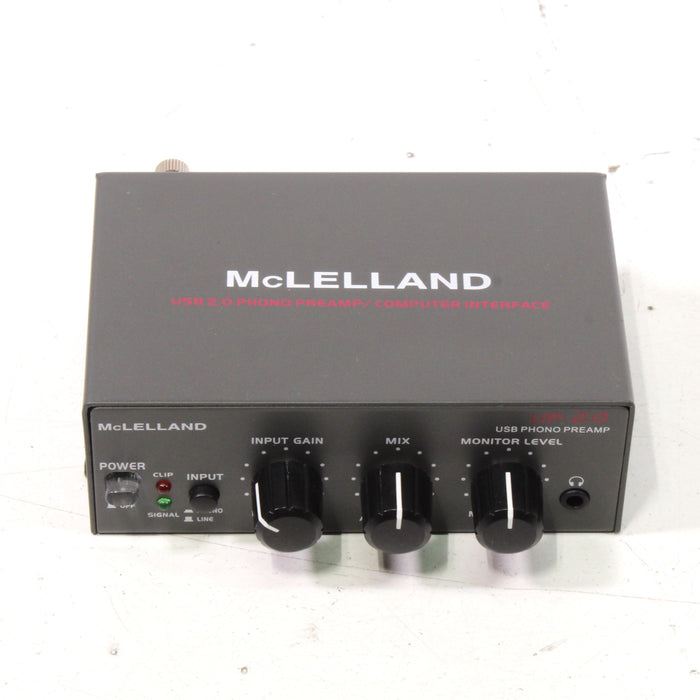 McLelland UP-2.0 USB Phono Preamp Preamplifier-Phono Preamps-SpenCertified-vintage-refurbished-electronics