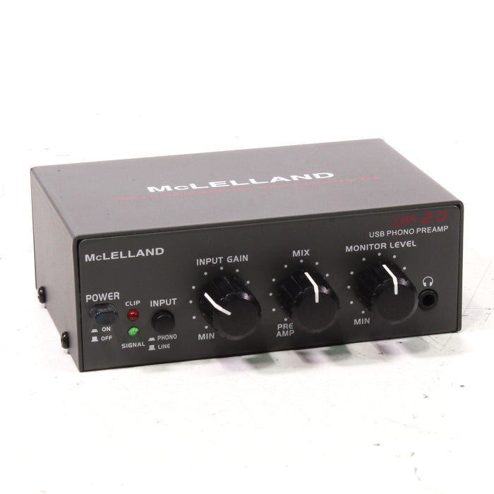 McLelland UP-2.0 USB Phono Preamp Preamplifier-Phono Preamps-SpenCertified-vintage-refurbished-electronics