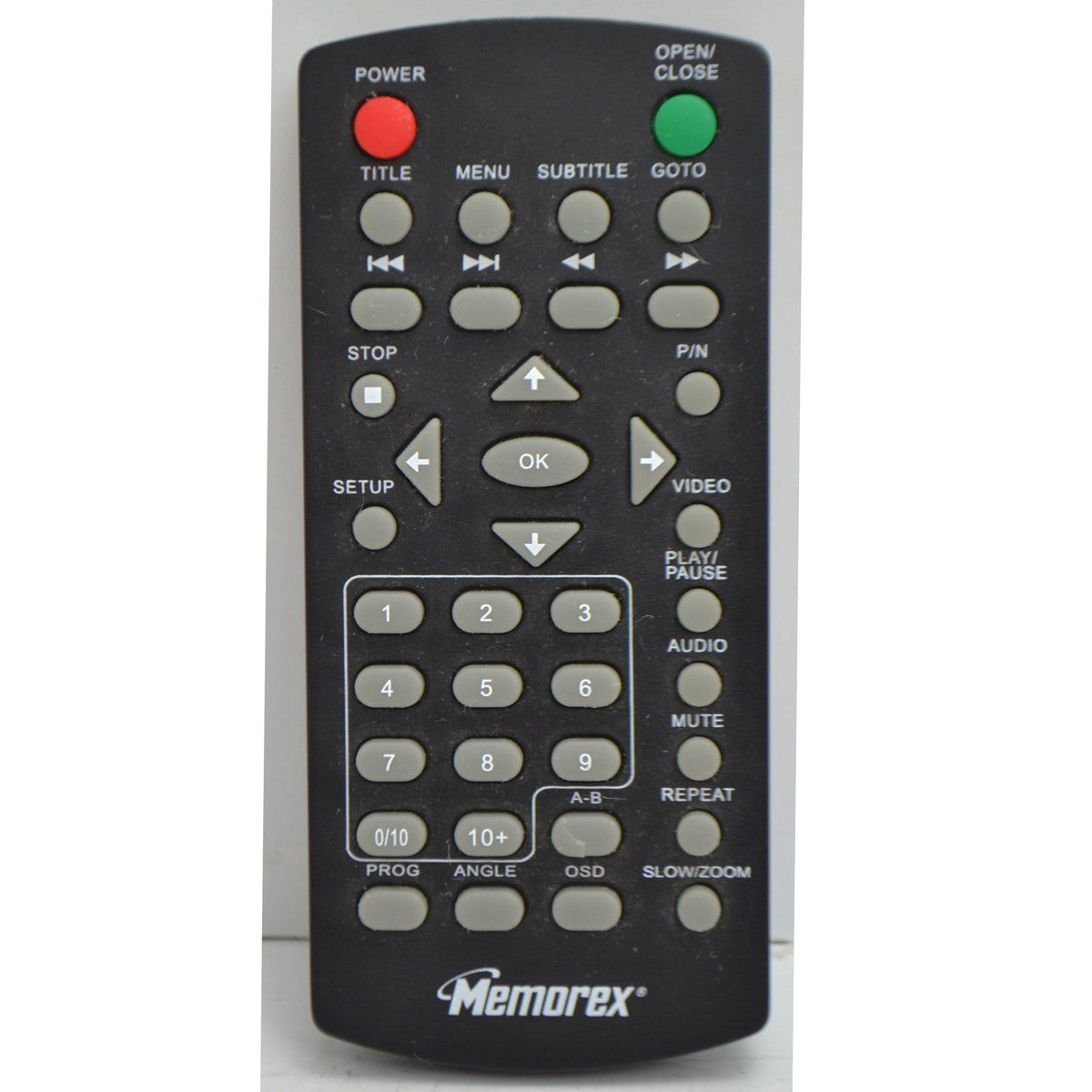 Memorex MVD2015/2016 Mini Remote Control for DVD Player MVD2015 MVD201 ...