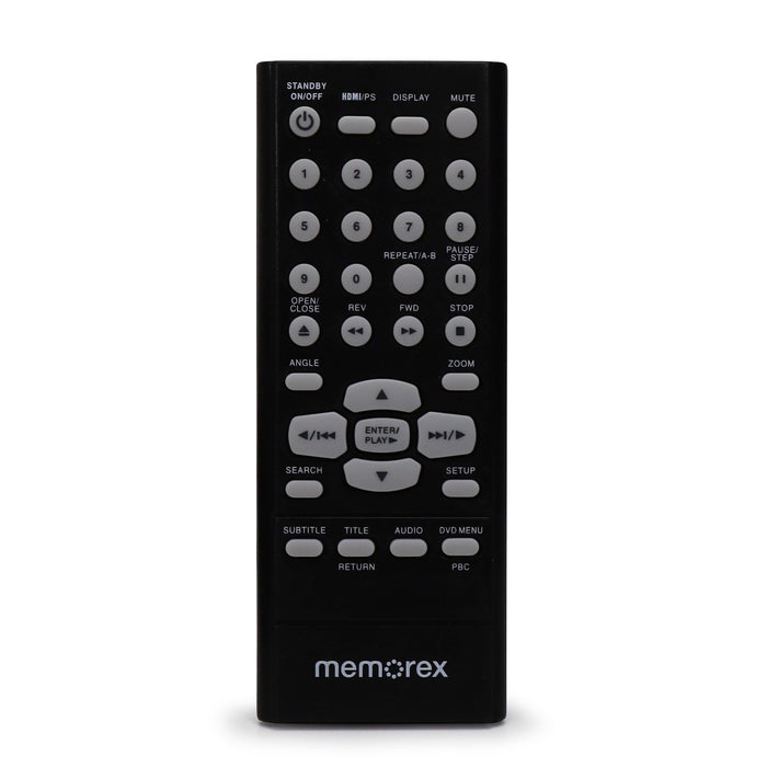 Memorex MVD2045 / MVD2047 Remote for MVD2047BLK Progressive Scan DVD Player-Remote Controls-SpenCertified-vintage-refurbished-electronics