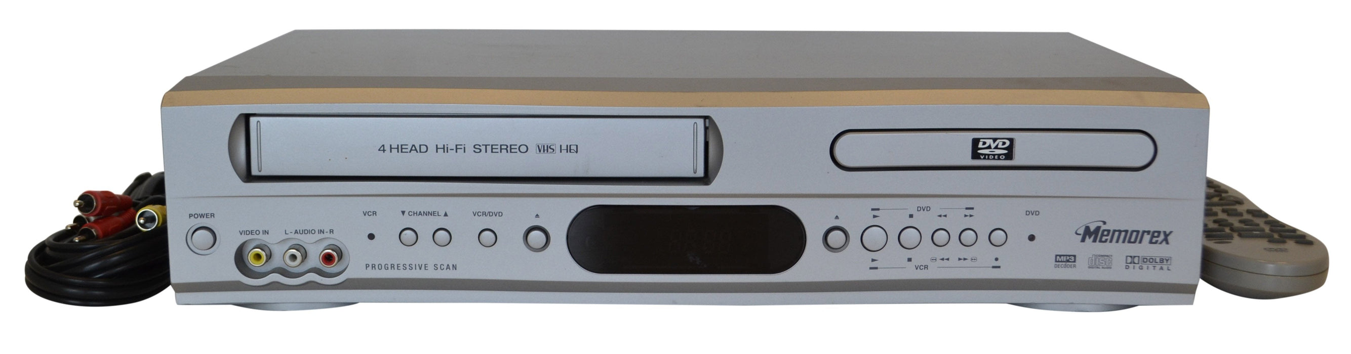 Memorex MVD4541 Progressive Scan DVD VCR Combo Player-Electronics-SpenCertified-refurbished-vintage-electonics