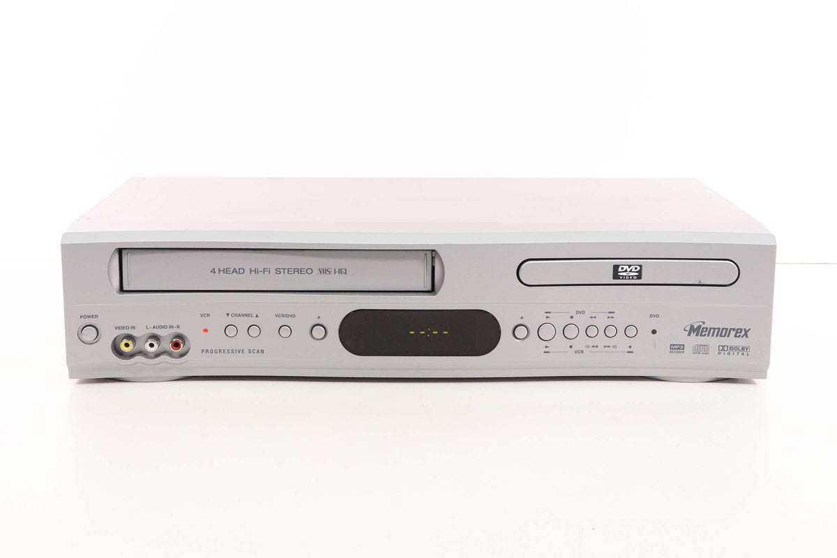 Memorex MVD4541 Progressive Scan DVD VCR Combo Player (2005 ...