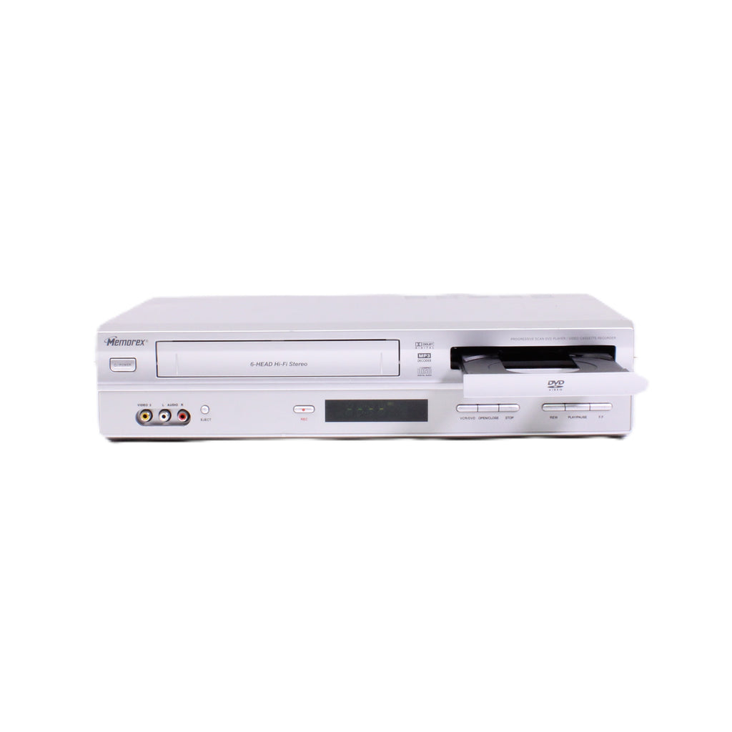 Memorex MVD4544 6-Head Hi-Fi Stereo DVD VCR Combo Player with