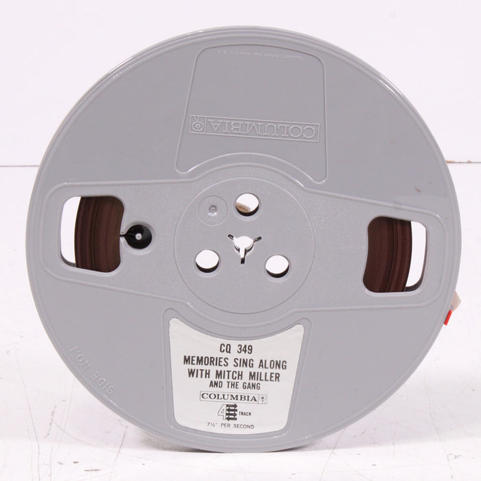 Memories Sing Along With Mitch – Mitch Miller and The Gang Reel to Reel Tape 7" 1/4" 7½ IPS Columbia Stereo Tape-Reel-to-Reel Tape-SpenCertified-vintage-refurbished-electronics