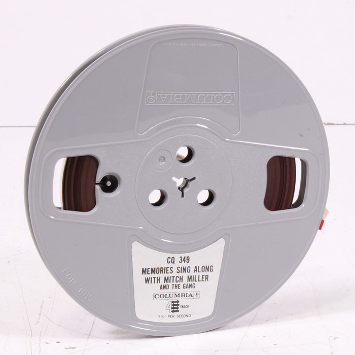 Memories Sing Along With Mitch – Mitch Miller and The Gang Reel to Reel Tape 7" 1/4" 7½ IPS Columbia Stereo Tape-Reel-to-Reel Tape-SpenCertified-vintage-refurbished-electronics