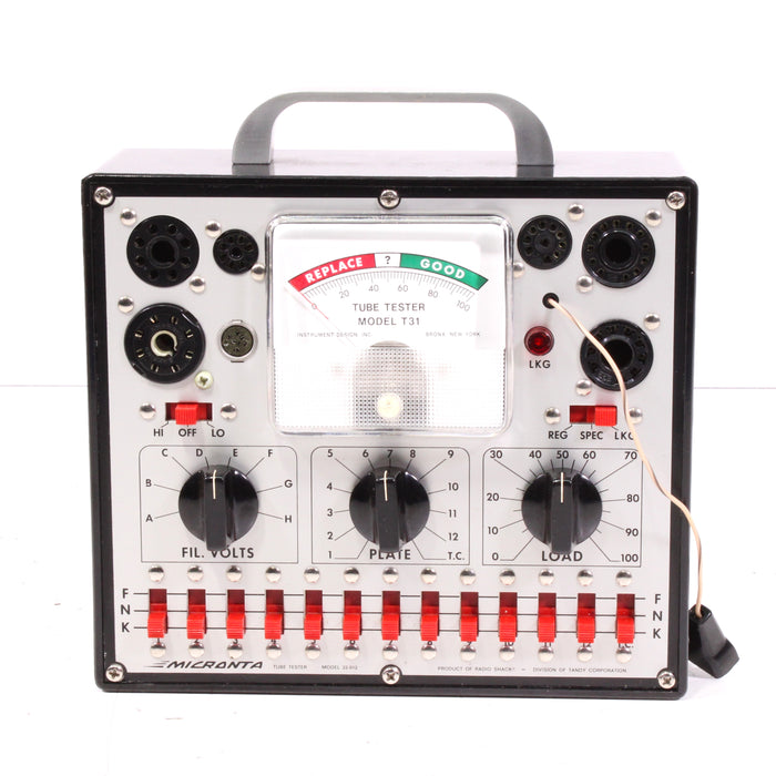Micronta 22-012 Vintage Valve Tube Tester with Original Box and Manuals (1968)-Tube Tester-SpenCertified-vintage-refurbished-electronics