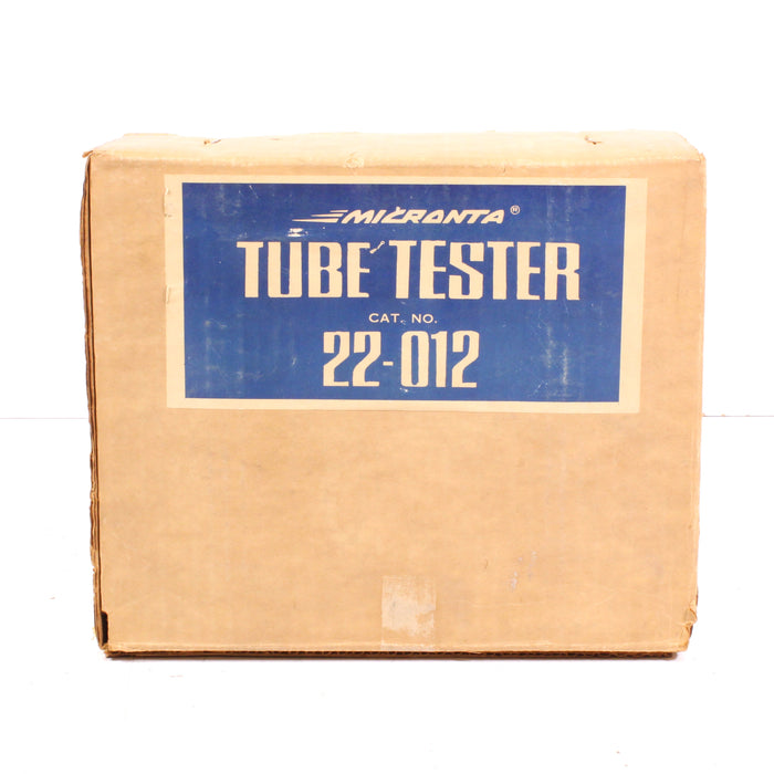 Micronta 22-012 Vintage Valve Tube Tester with Original Box and Manuals (1968)-Tube Tester-SpenCertified-vintage-refurbished-electronics