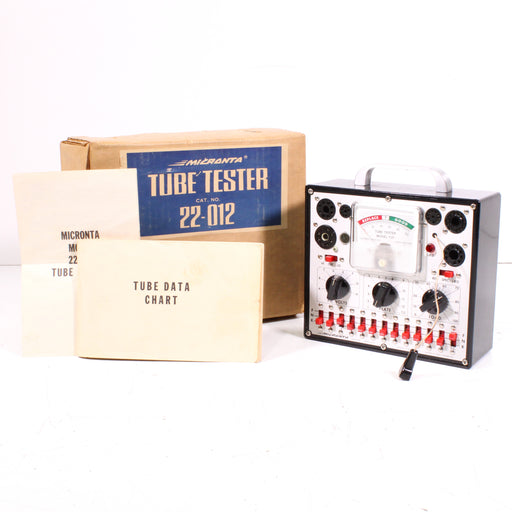Micronta 22-012 Vintage Valve Tube Tester with Original Box and Manuals (1968)-Tube Tester-SpenCertified-vintage-refurbished-electronics