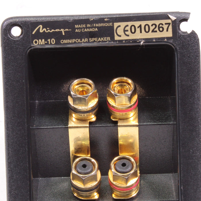 Mirage OM-10 Omnipolar Speaker Crossover Network Bi-Wire Gold Binding Posts-Speaker Accessories-SpenCertified-vintage-refurbished-electronics