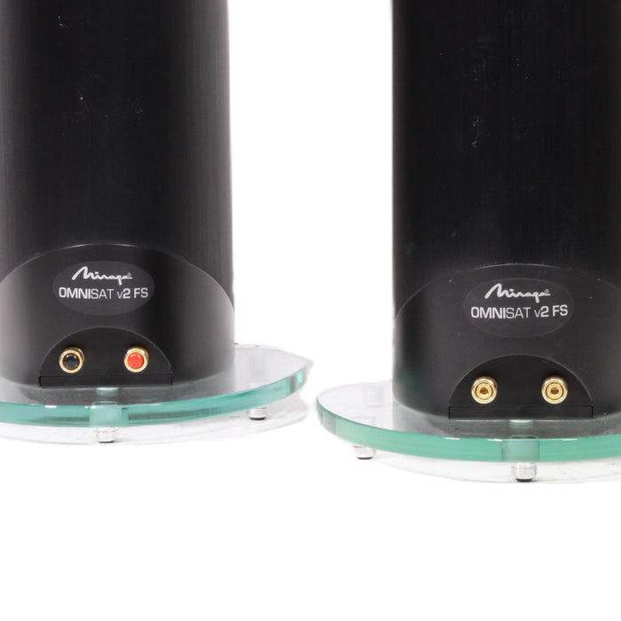 Mirage Omnisat v2 FS Candlestick Slim Tower Speaker Pair Set 175 Watts 8 Ohms-Speakers-SpenCertified-vintage-refurbished-electronics