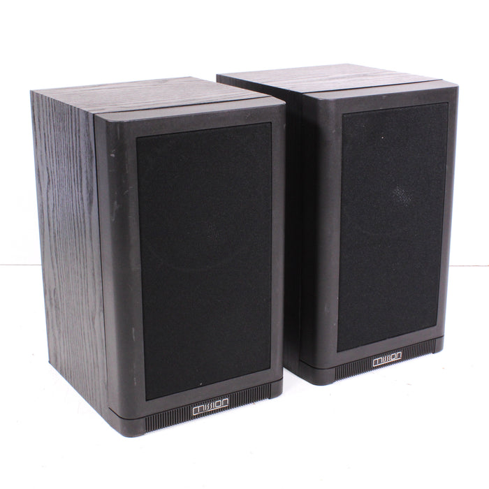 Mission 760 Bookshelf Speaker Pair (1989)-Speakers-SpenCertified-vintage-refurbished-electronics