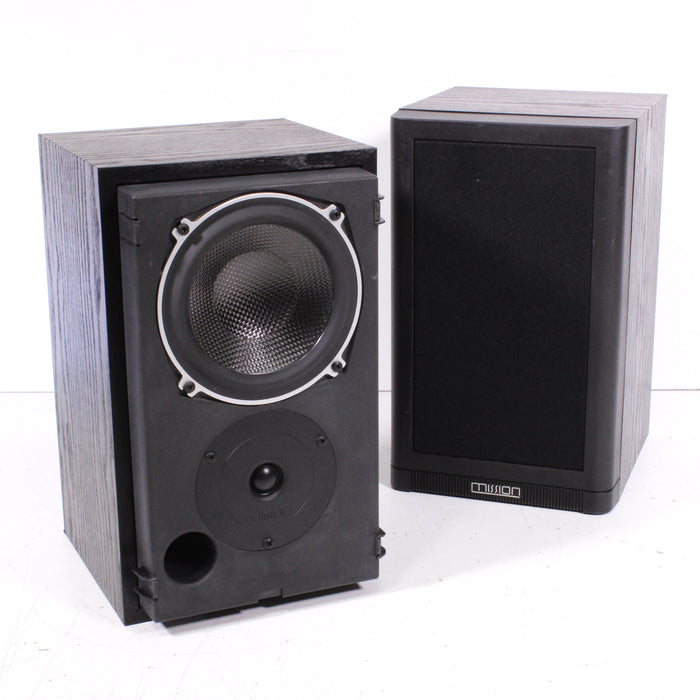 Mission 760 Bookshelf Speaker Pair (1989)-Speakers-SpenCertified-vintage-refurbished-electronics