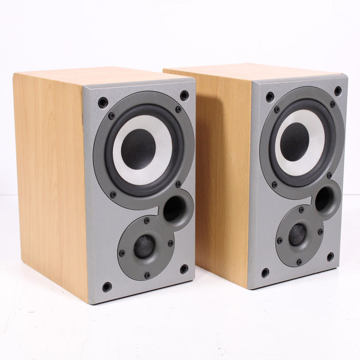 Mission 8VET 2-Way Reflex Bookshelf Speaker Pair-Speakers-SpenCertified-vintage-refurbished-electronics