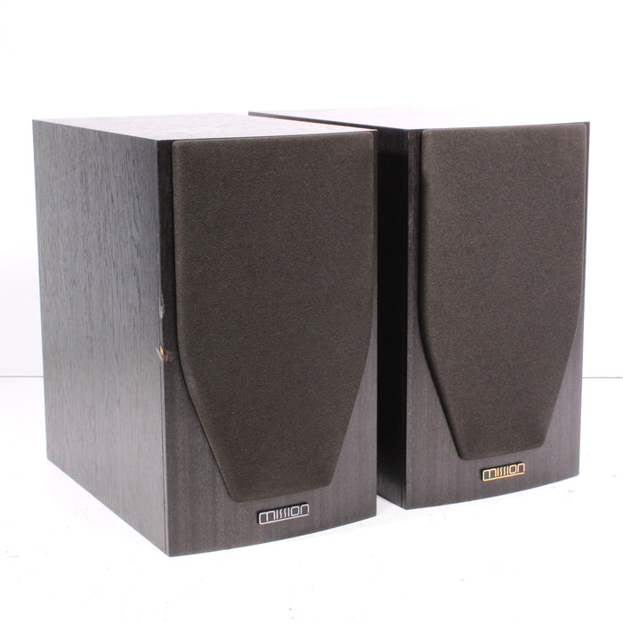 Mission M71 2-Way Reflex Loaded Bookshelf Speaker Pair-Speakers-SpenCertified-vintage-refurbished-electronics