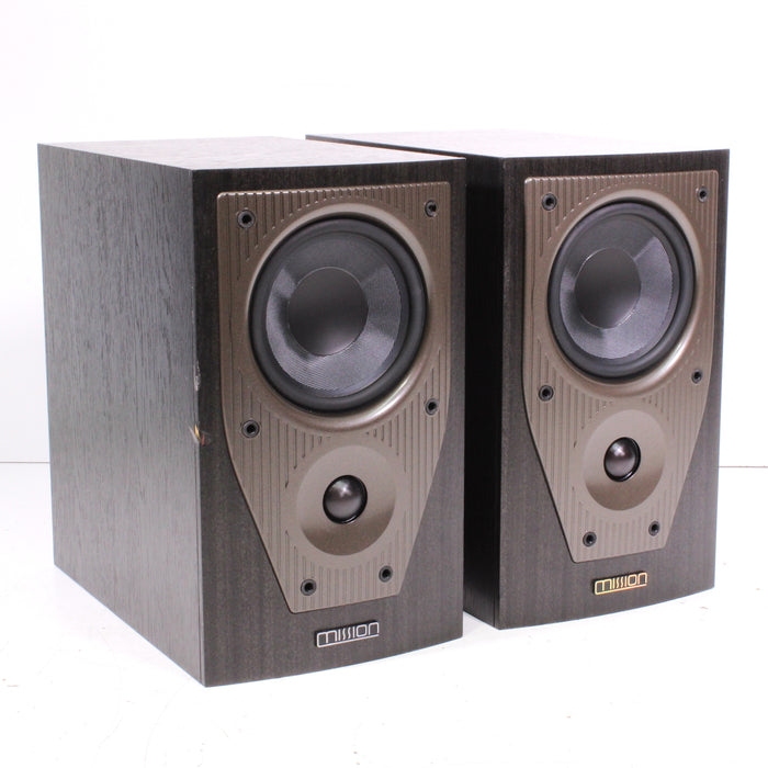 Mission M71 2-Way Reflex Loaded Bookshelf Speaker Pair-Speakers-SpenCertified-vintage-refurbished-electronics