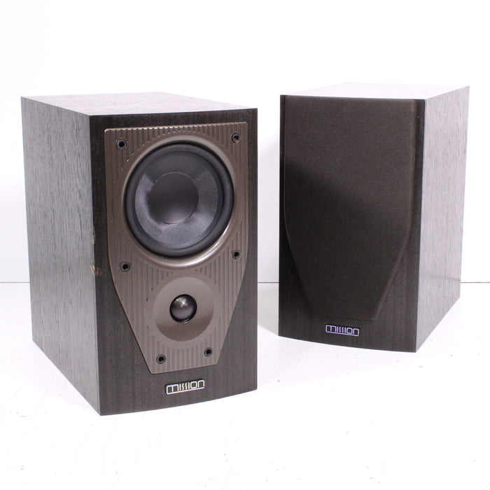 Mission M71 2-Way Reflex Loaded Bookshelf Speaker Pair-Speakers-SpenCertified-vintage-refurbished-electronics